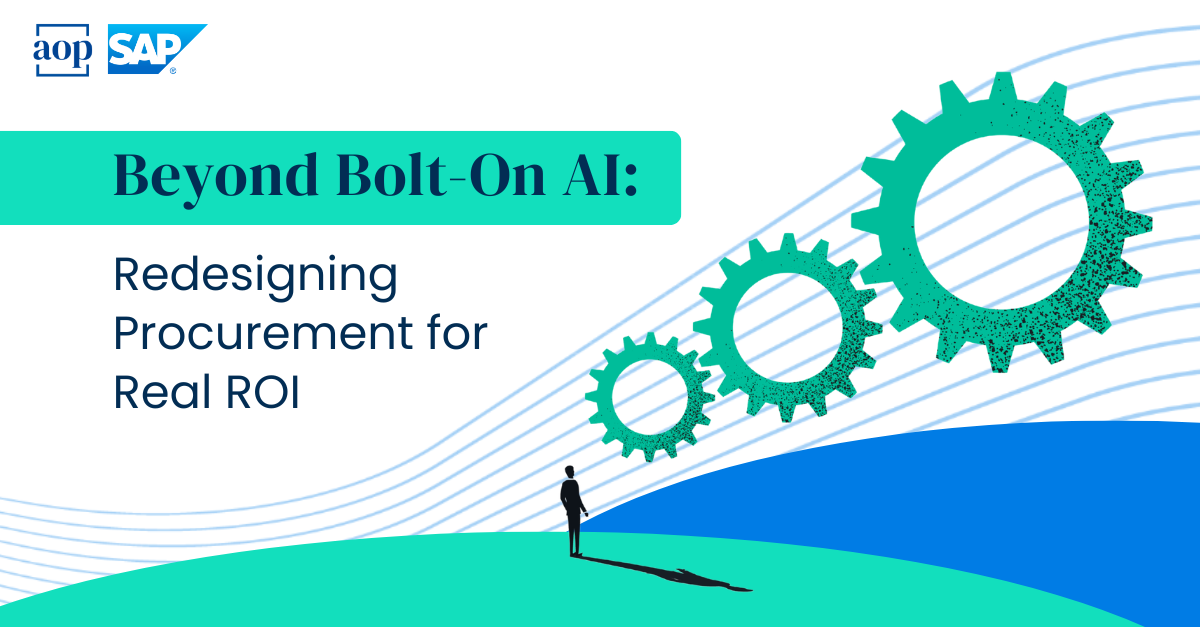 AOP x SAP AI in Procurement Whitepaper AOP x SAP AI in Procurement Whitepaper