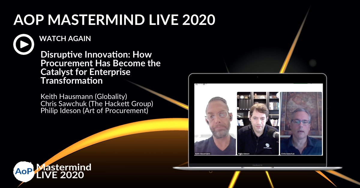 How Procurement Has Become the Catalyst for Enterprise Transformation